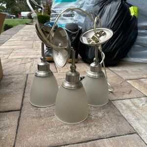 Triple high hat light fixtures